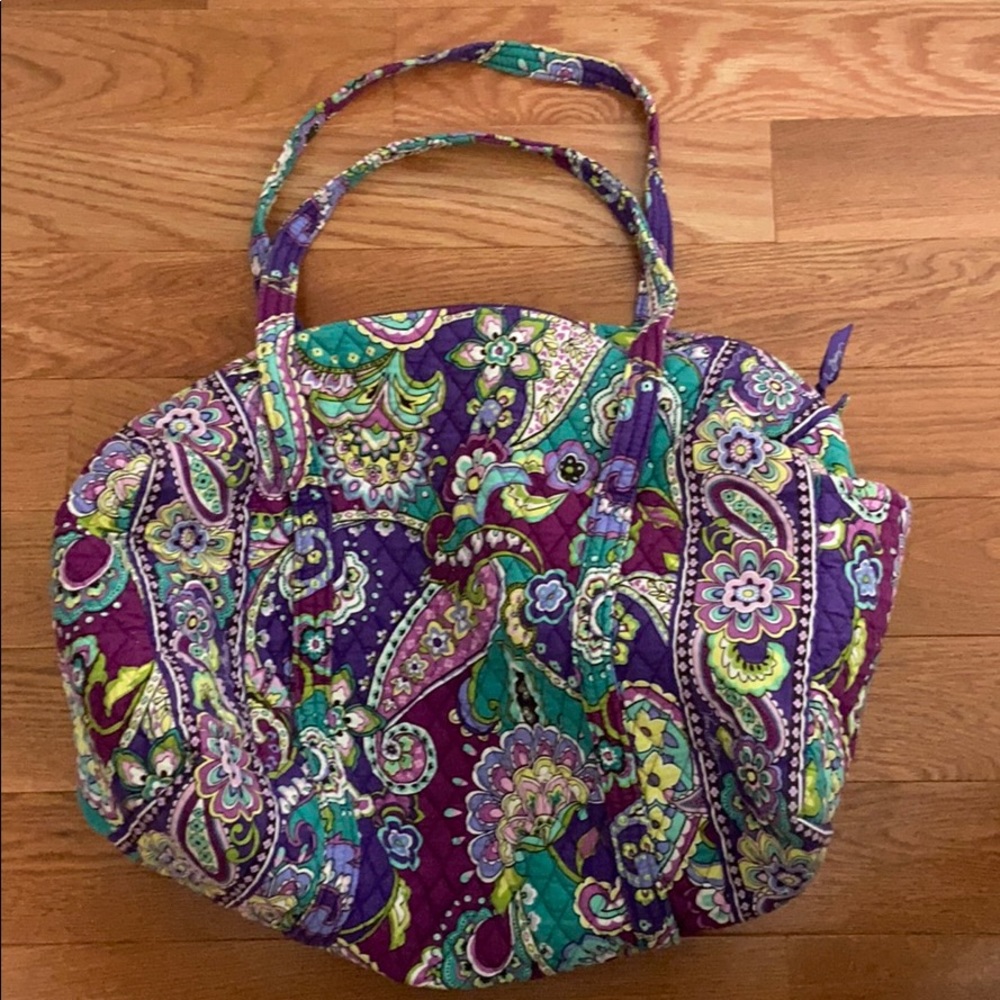 Large Vera Bradley duffel bag